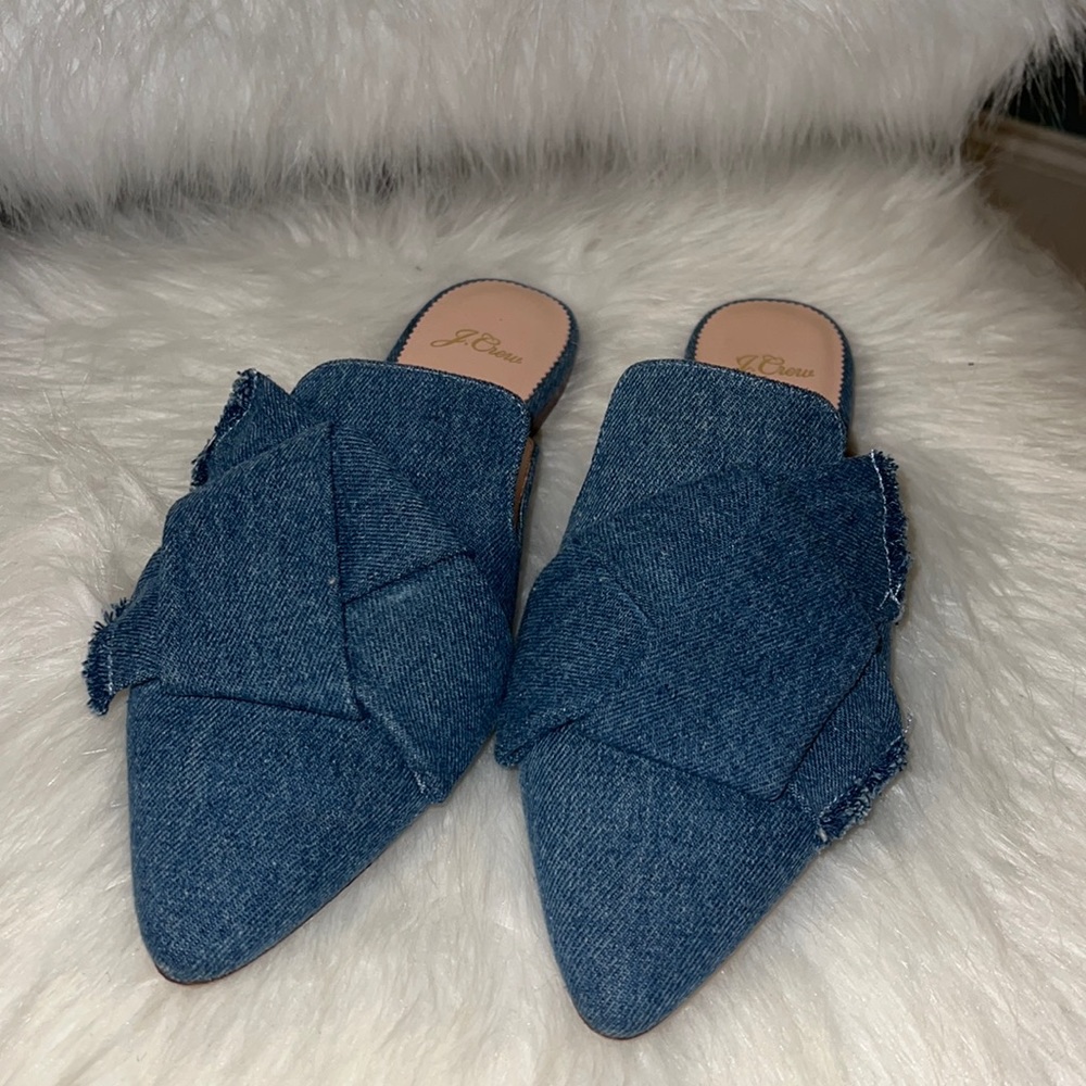 J Crew jean mule size 8.5